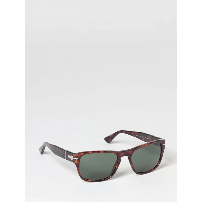 Rectangular Aviator Sunglasses in Tortoiseshell Acetate with Dark Lenses (3341S24/31)