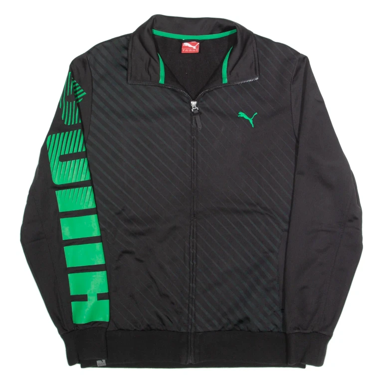 PUMA Mens Track Jacket Black M