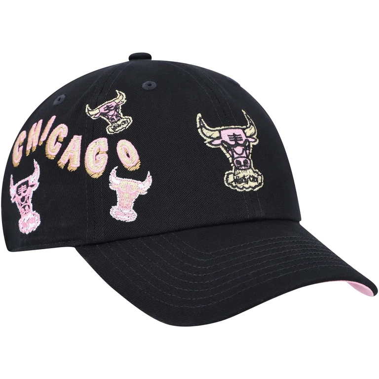 Men's NBA Sidewalk Sketch Strapback Hwc Bulls Hats