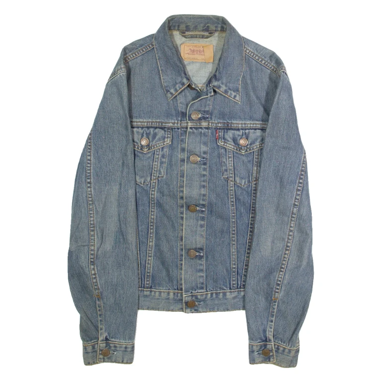 LEVI'S Womens Denim Jacket Blue S