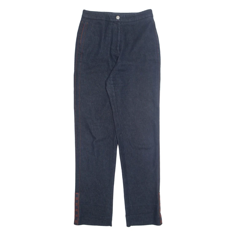 HUGO BOSS Chino Mens Trousers Blue Regular Tapered W26 L31