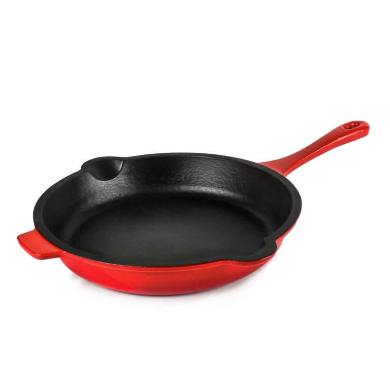 Neo Cast Iron Fry Pan 10", Red