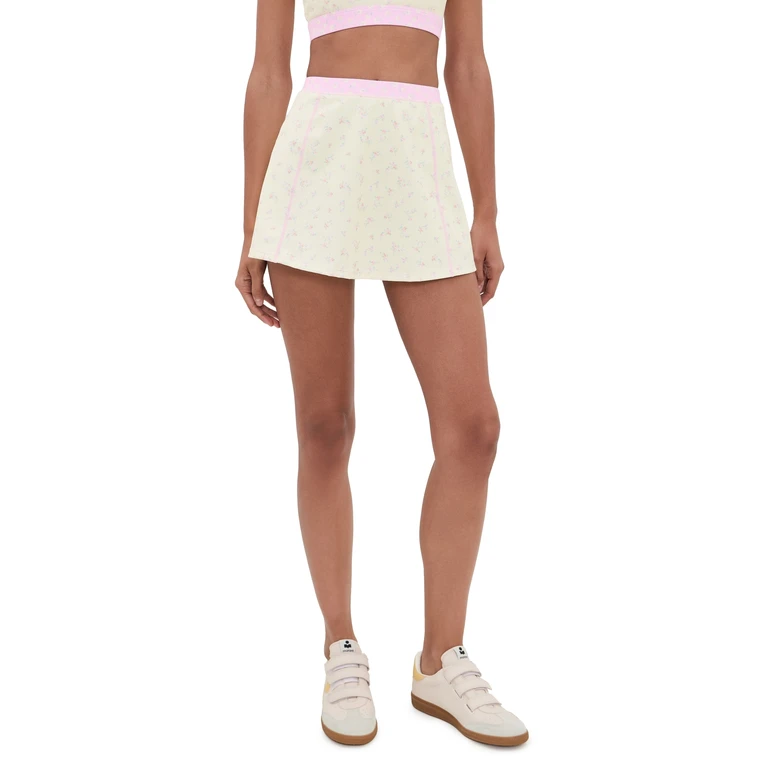LoveShackFancy Annelie Skort Lemon Haze S