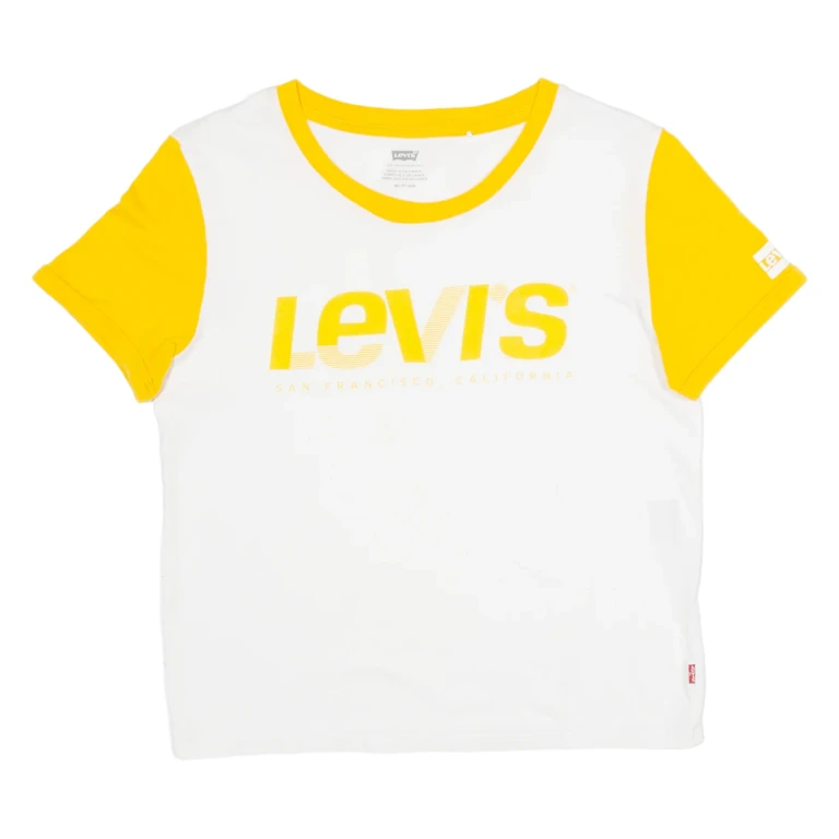 LEVI'S Womens T-Shirt White XS (NN2-041024-4743)