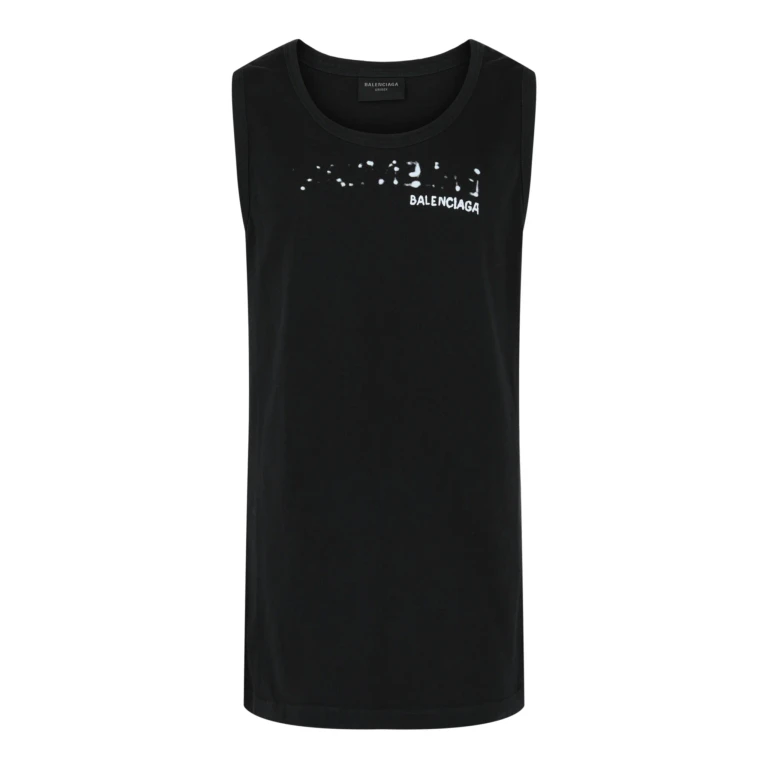 Logo Print Cotton Tank