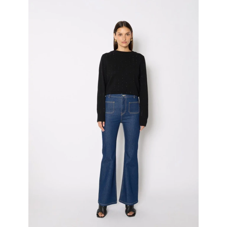 Jeans 21podessa Dark-Blue-Denim - DARK BLUE DENIM / FR-34