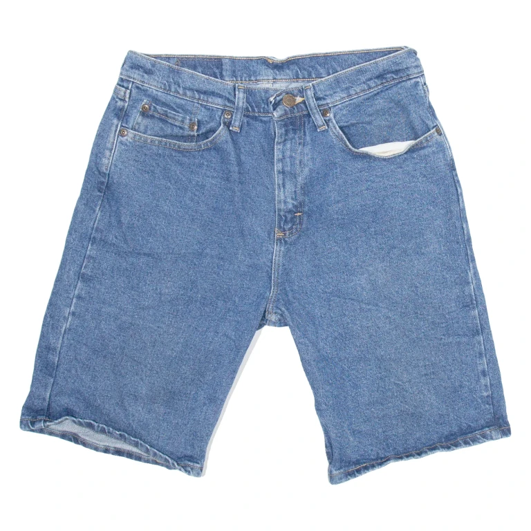 WRANGLER Mens Denim Shorts Blue M W30