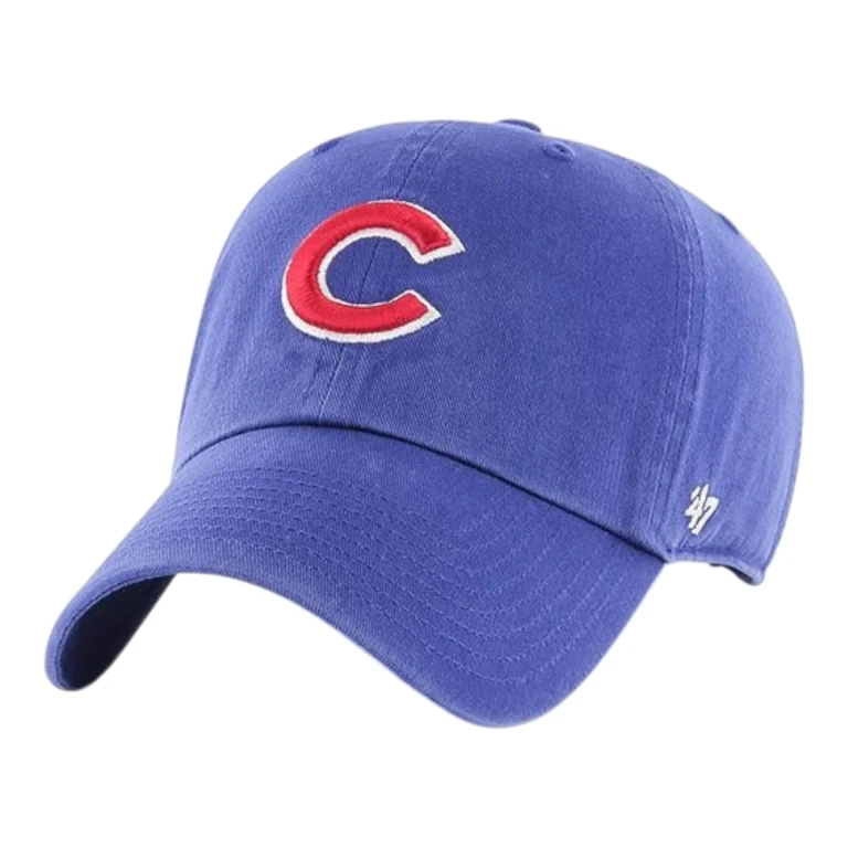 Clean Up Chicago Cubs Strapback Hat - Royal Blue Adjustable Cap