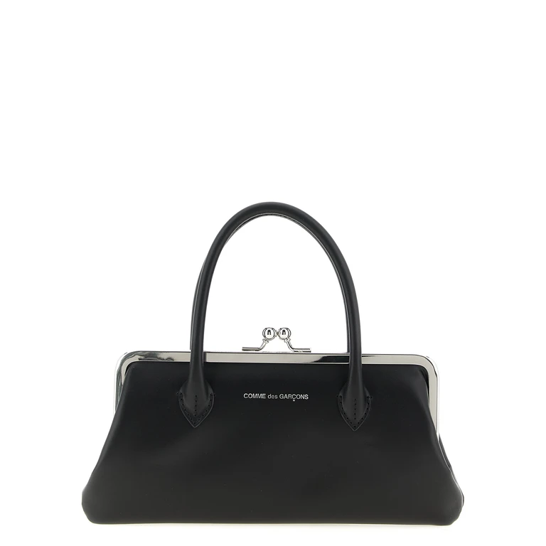 Comme des Garçons Black Cowhide Cardholder Accessory - Women