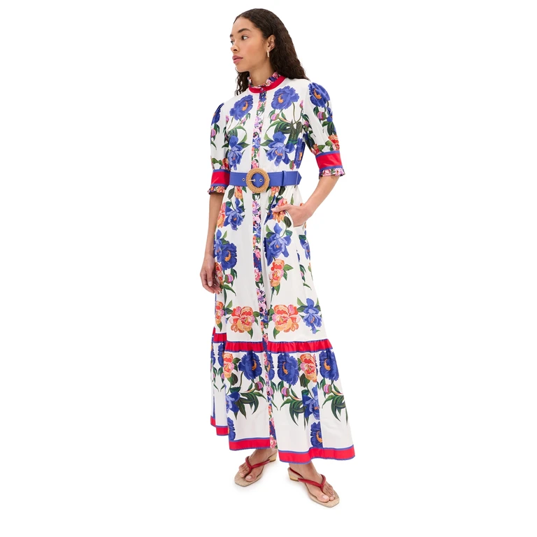 Borgo de Nor Marni Dress Floral Candy P. Ment 10