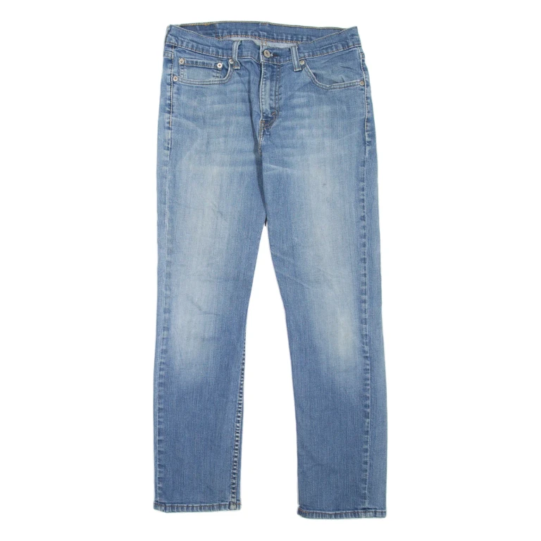 LEVI'S 511 Jeans Mens Blue Slim Straight Stone Wash W28 L27