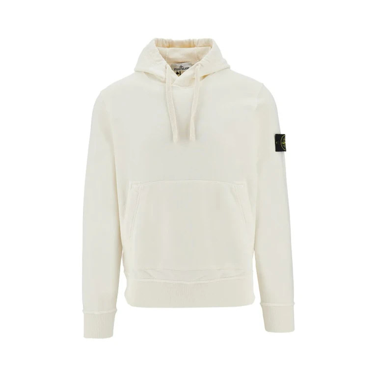 Sweat à capuche Stone Island en coton biologique