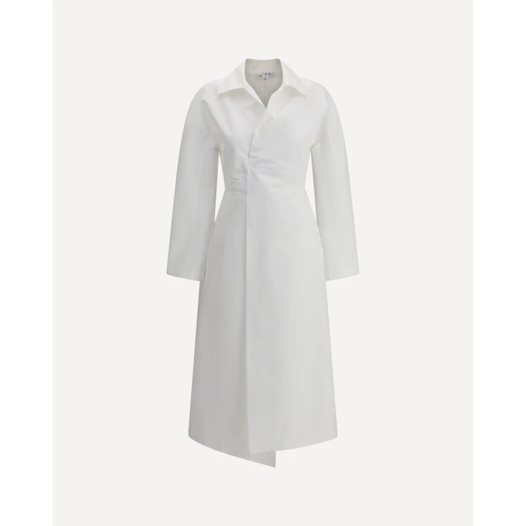 ALAÏA Wrap-style midi Dress Female 40