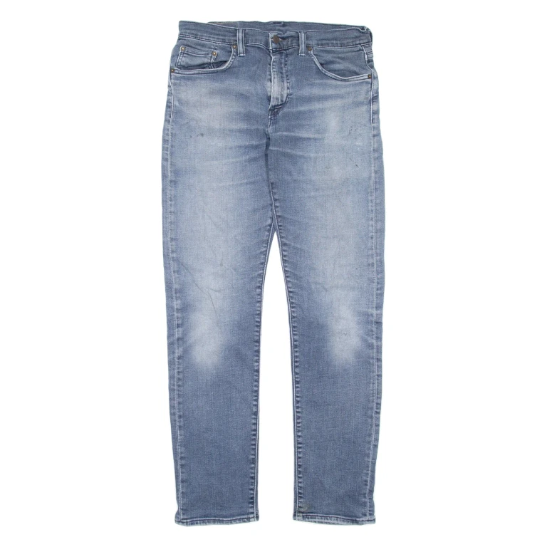 LEVI'S 502 Jeans Mens Blue Regular Tapered Stone Wash W30 L32