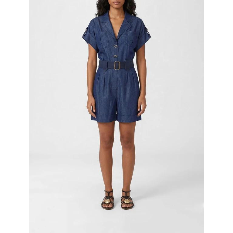 LIU JO Jumpsuit Woman color Denim (UA6313D033577000)