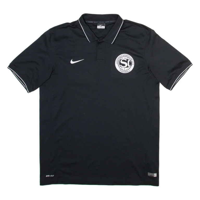 NIKE Mens Polo Shirt Black L