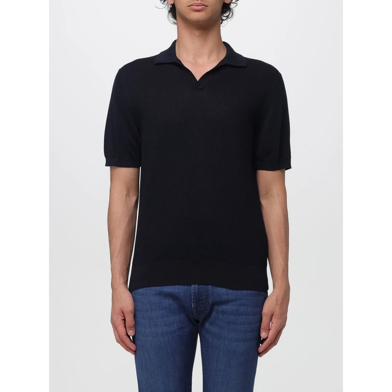 Cotton Knit Polo Shirt (27M5622725189001)