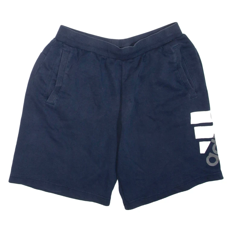 ADIDAS Mens Casual Shorts Blue M W30