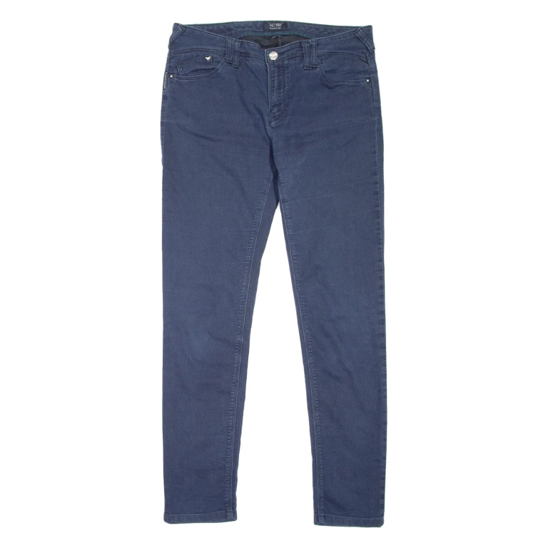 ARMANI JEANS Orchid Womens Jeans Blue Slim Skinny W30 L28