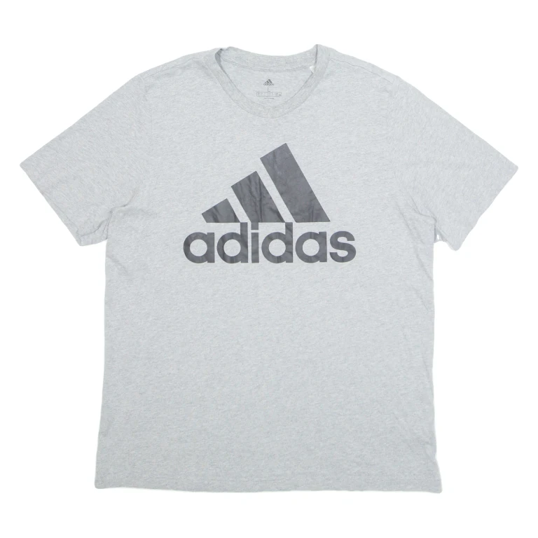 ADIDAS Mens T-Shirt Grey L (NN1-231224-16711)