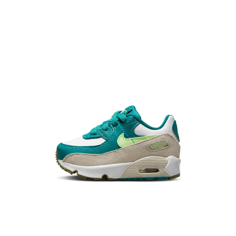 Toddlers Air Max 90 'Bright Spruce Barely Volt' Td Sneakers