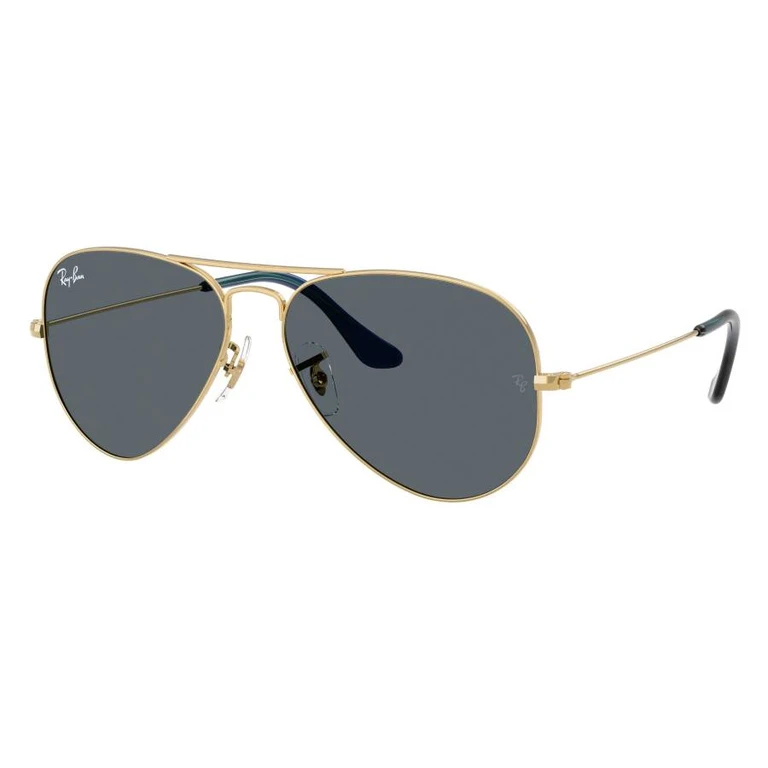 Ray Ban Aviator Large Blue Unisex Sunglasses RB3025 9278R5 58