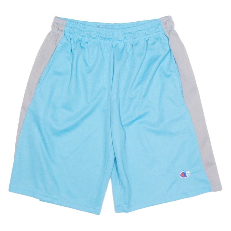 CHAMPION Mens Sports Shorts Blue Relaxed L W26