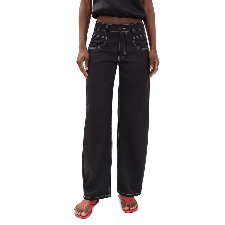 Lioness Serenity Satin Pants Noir L