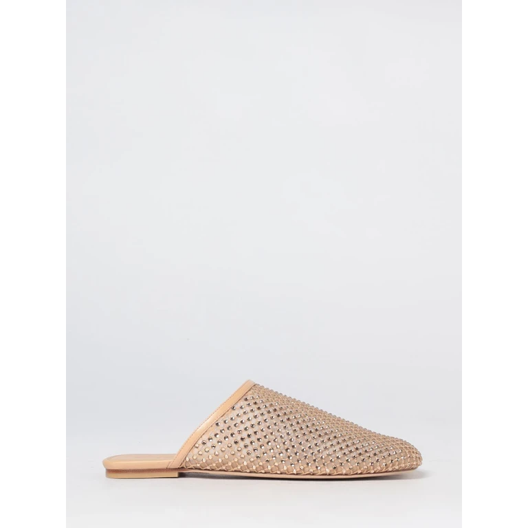 Bareitall Flat Mules in Mesh Nylon with Rhinestones (SN801AJM)