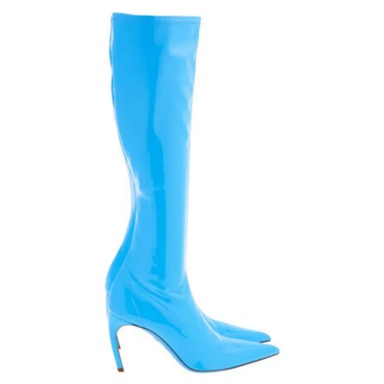 Bri High Patent Stretch Boots (01H650 772926)