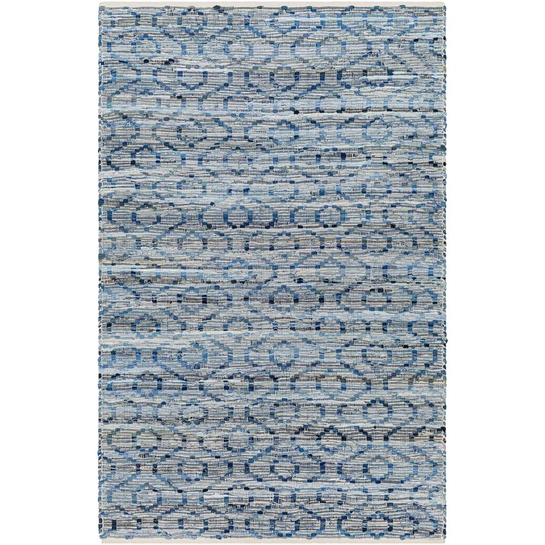 Gurit Blue & Brown Area Rug - Clearance