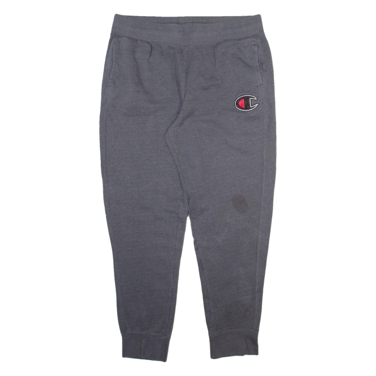 CHAMPION Mens Joggers Grey Tapered XL W36 L30