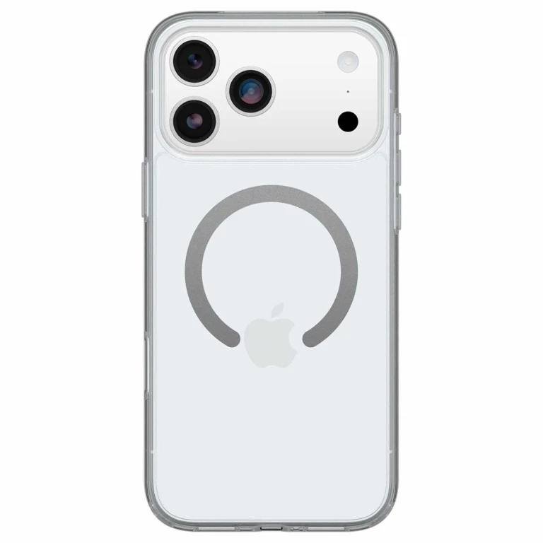 Symmetry Clear compatlble with MagSafe Case w/Camera Control iPhone 17 Pro Max Clear with Blue Tint (Clear)