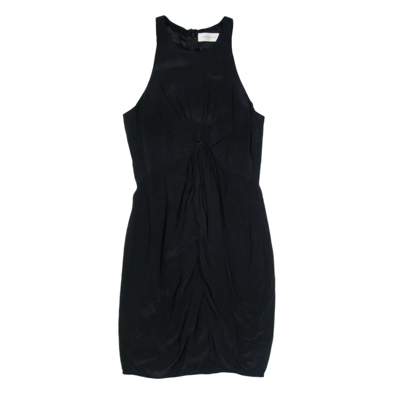 ZIMMERMANN Womens Pencil Dress Black Silk Sleeveless Knee Length S