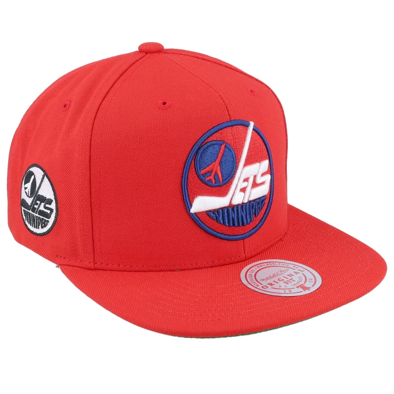 Men's NHL Alternate Flip Snapback Jets Snapback Caps