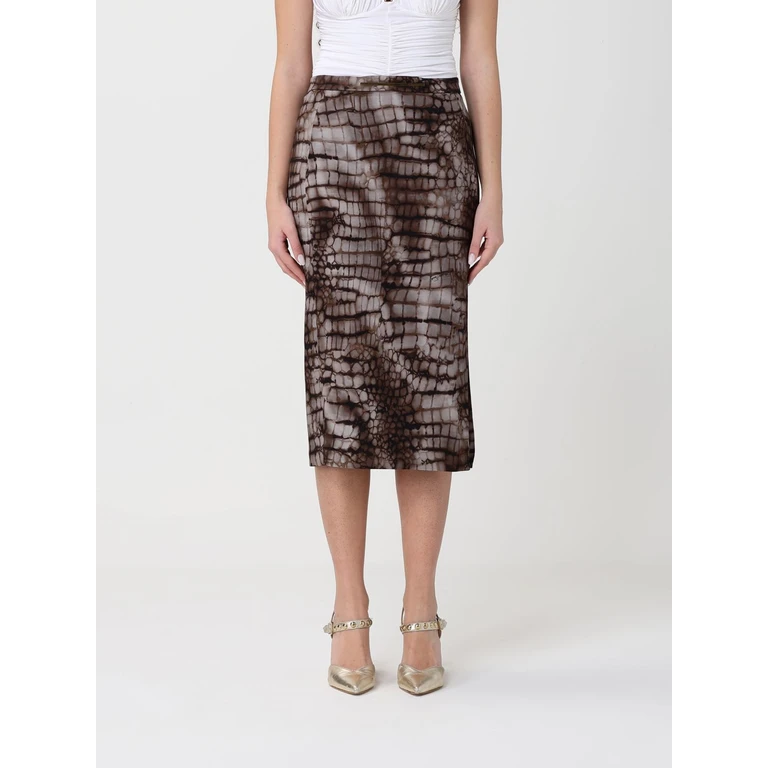 Skirt Woman color Brown (GO14961E2644)