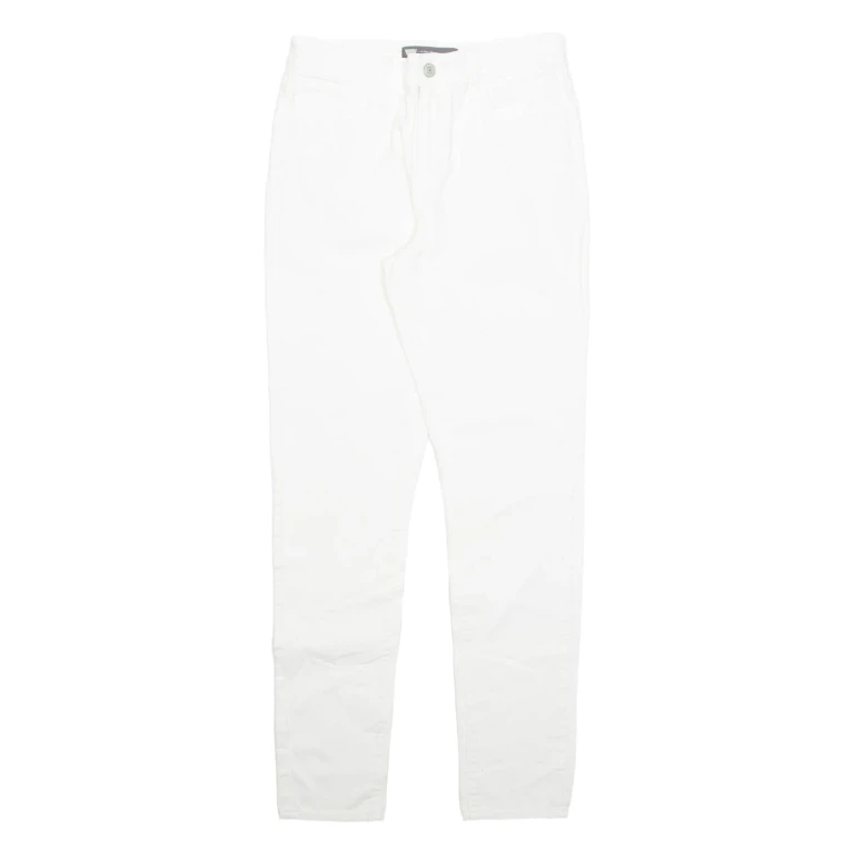LEVI'S Womens Jeans White Regular Skinny W28 L30