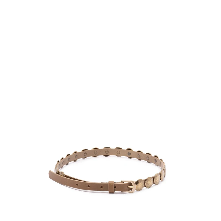 Golden Goose `Trinidad` Thin Belt With Studs