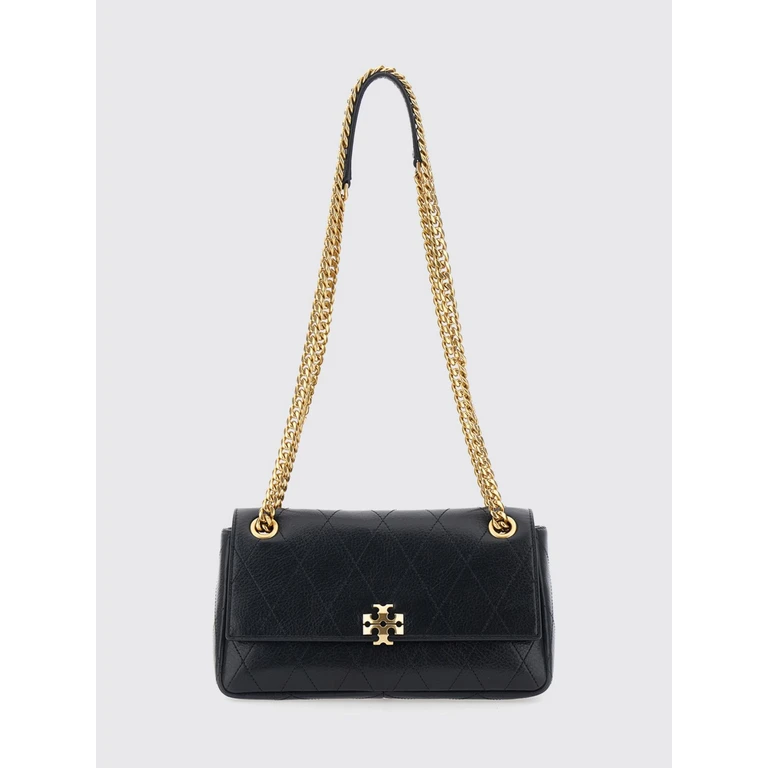 Charlie Quilted Leather Mini Crossbody Bag with Double T Logo (185829001)