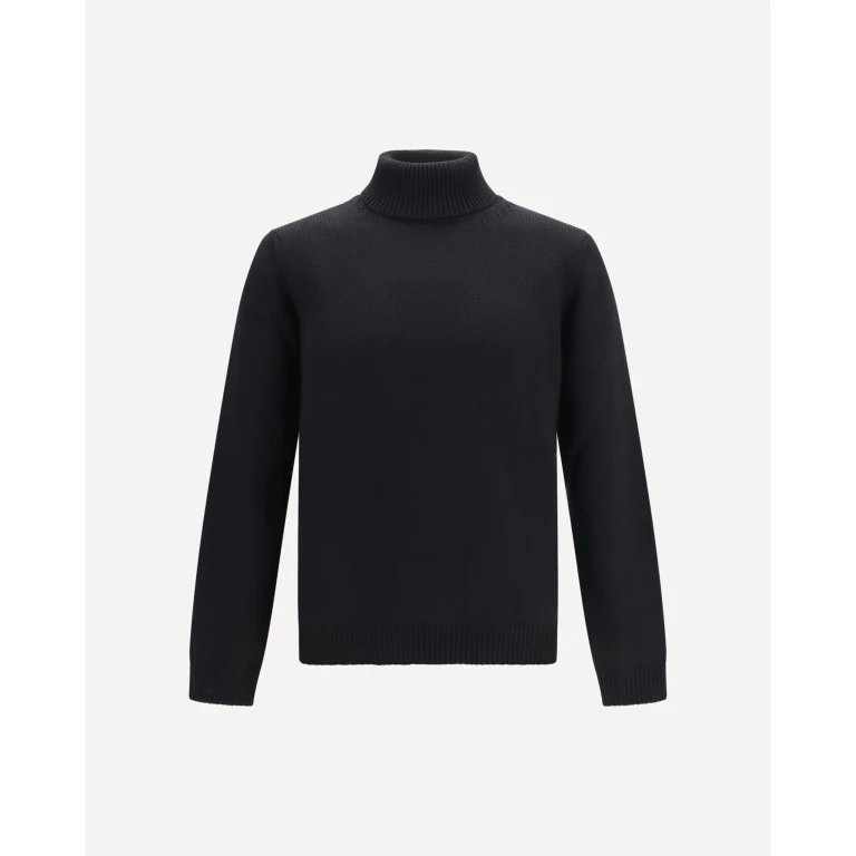 Turtleneck wool Sweater Male 48