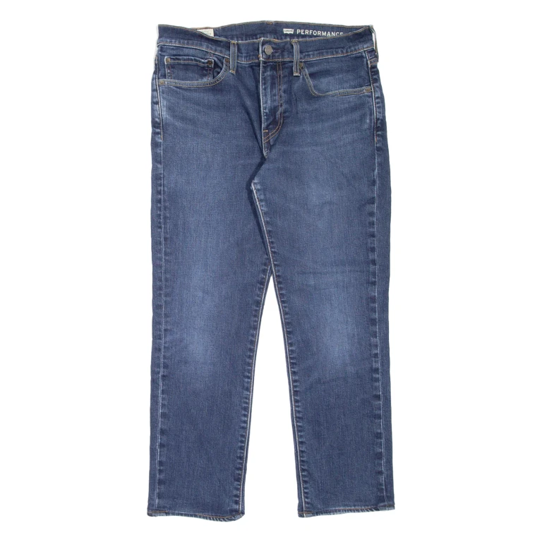 LEVI'S 511 BIG E Jeans Mens Blue Slim Straight Stone Wash W32 L26