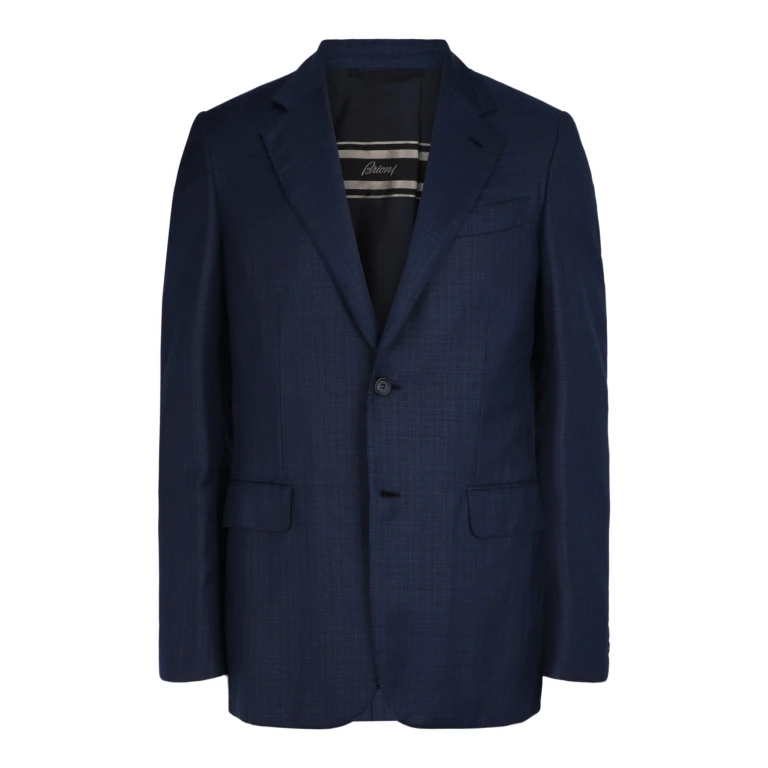 Single-Breasted Wool Blazer