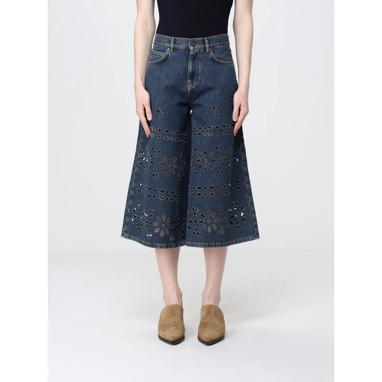 Shorts Woman color Denim (104646A35CPJ1)