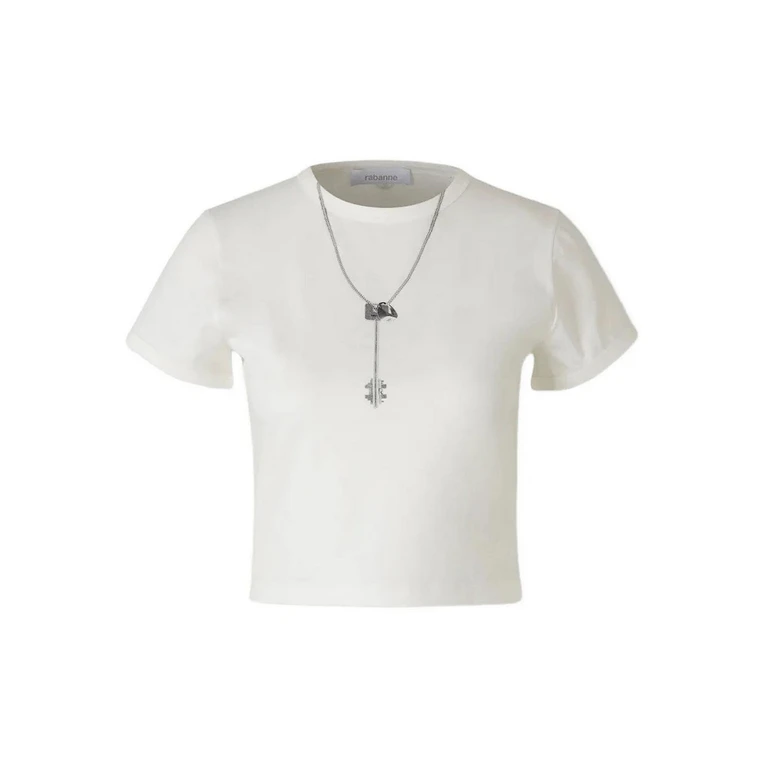 Rabanne T-Shirt - Blanc (6615HJTE029CO0494WHITE)