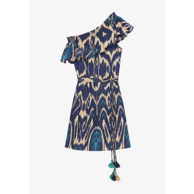 Dress 3eva93 V08052 Bleu-Multico - BLEU MULTICO / FR-36