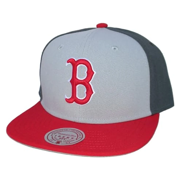 Men's MLB Triple Play Liberty Snapback Red Sox Snapback Caps
