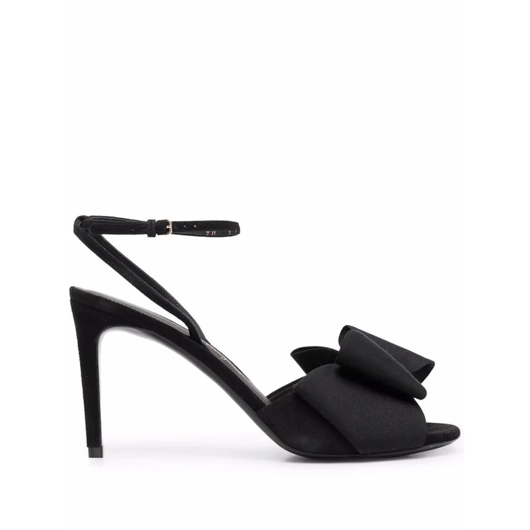 Ferragamo 95Mm Vara-Bow Detail Sandals