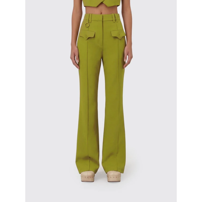 Pants Woman color Green (7296PS261PIST)