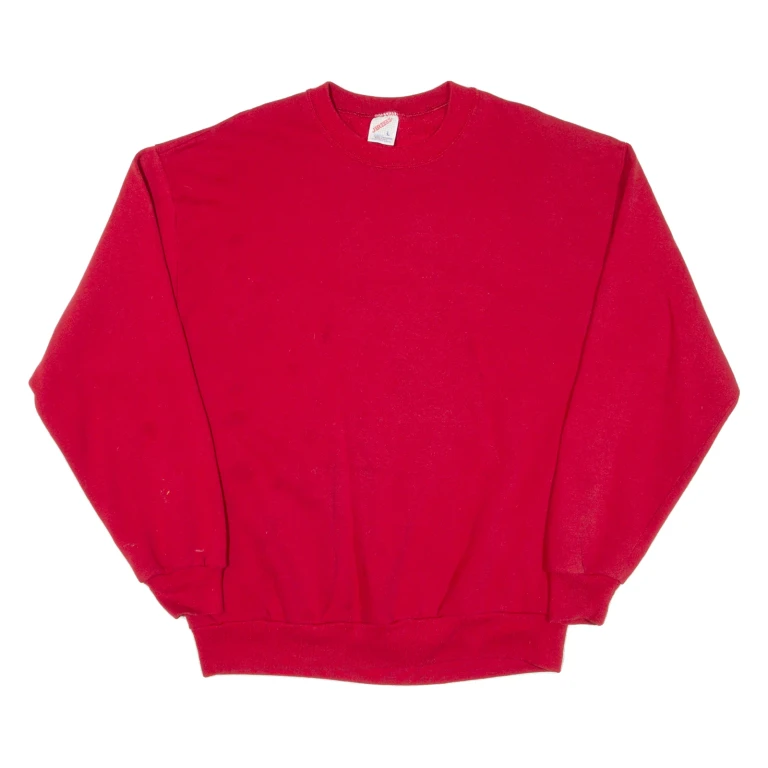 JERZEES Mens Sweatshirt Red L