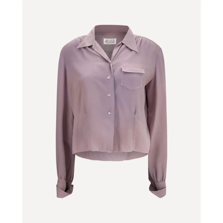 Camisa de seda para mujer Maison Margiela, talla 44